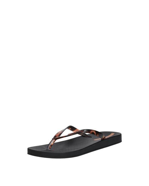 Ipanema Black Anatomic Connect Flip Flops