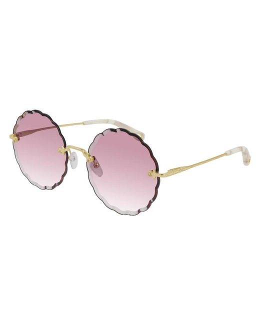 Accessories > sunglasses Chloé en coloris Pink