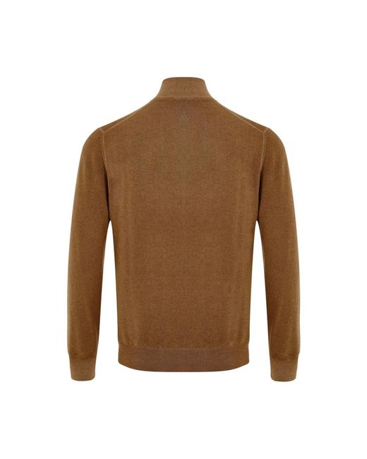 Gran Sasso Brown Turtlenecks for men