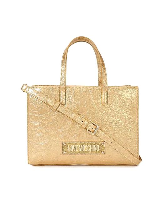 Love Moschino Metallic Handbags