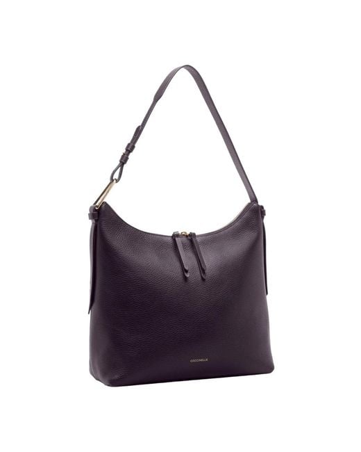 Coccinelle Purple Shoulder Bags