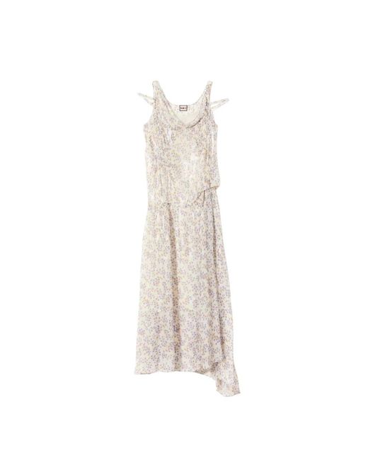 Maxi Dresses Plan C en coloris Natural