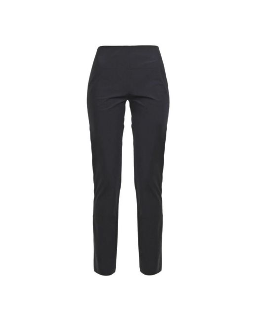Liviana Conti Black Slim-Fit Trousers