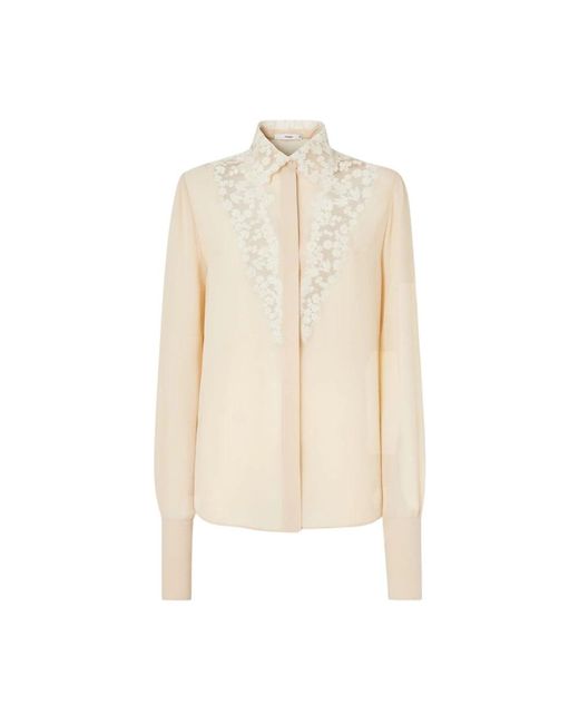 Fendi Camicia in het Natural