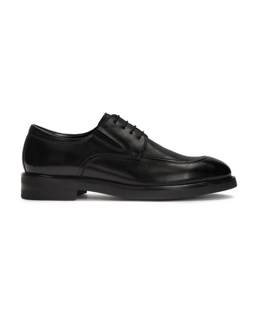 Kazar Schwarze Halbschuhe Mit Dekorativen Nähten in Black für Herren