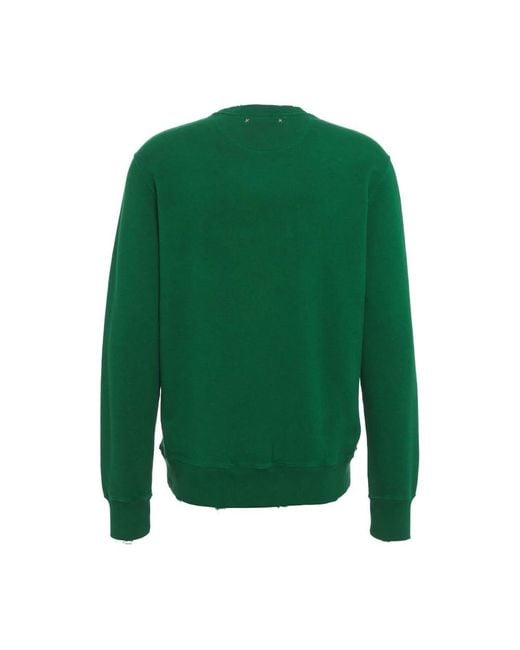 Golden Goose Deluxe Brand Green Sweatshirts for men