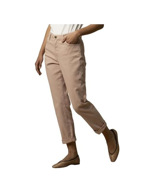Kocca Natural Slim-Fit Trousers