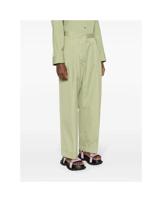 Trousers > suit trousers Dries Van Noten pour homme en coloris Green