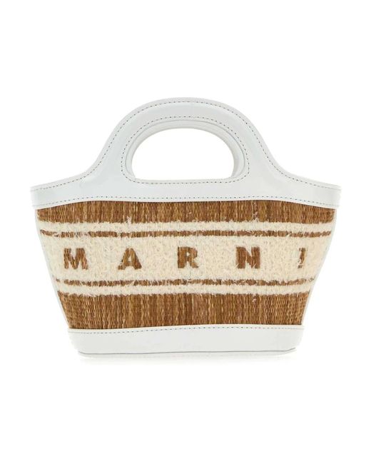 Handbags di Marni in Metallic