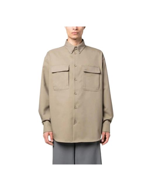 Off-White c/o Virgil Abloh Natural Casual Shirts for men