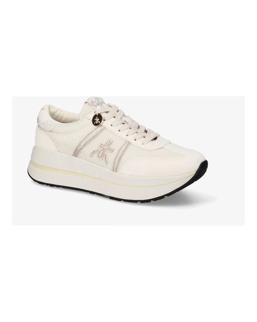 Premiata White Bethcoin Sneaker