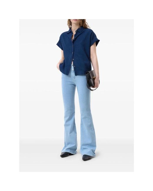Closed Blue Shirts
