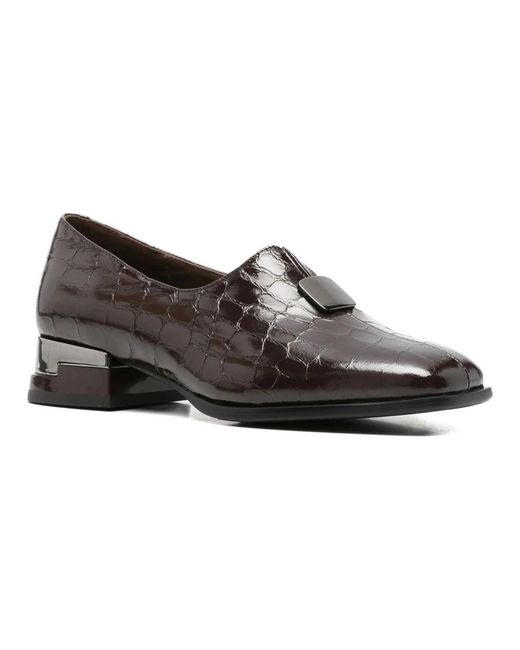 Linda Baumann Black Loafers