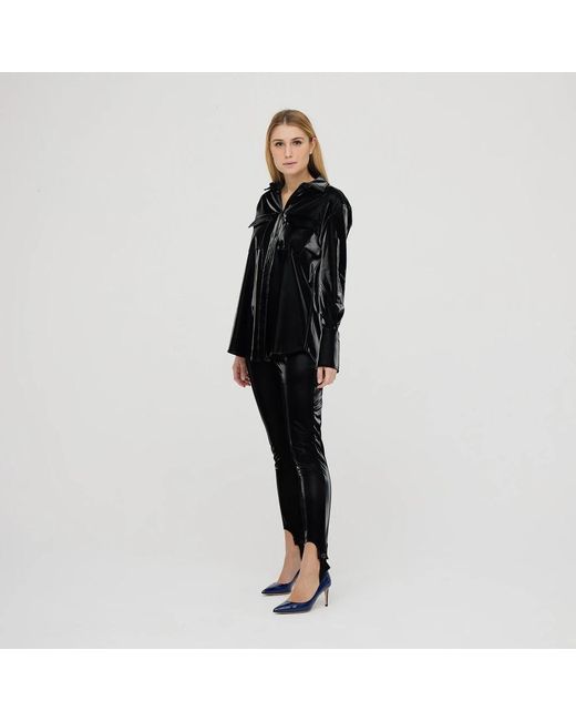 FEDERICA TOSI Black Casual Shirts