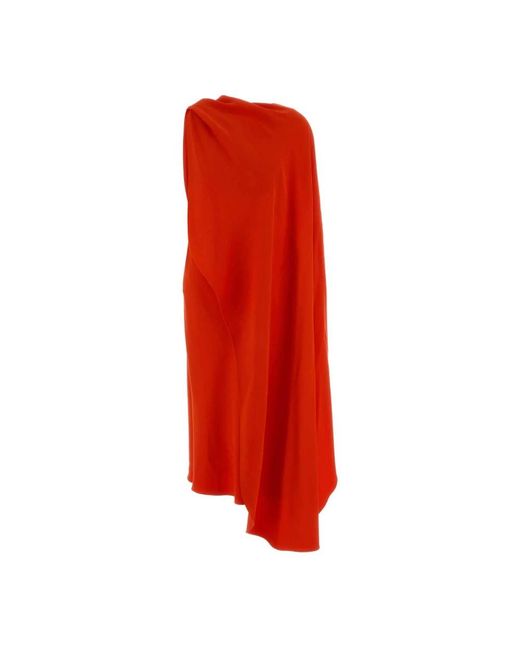 Balenciaga Red Midi Dresses