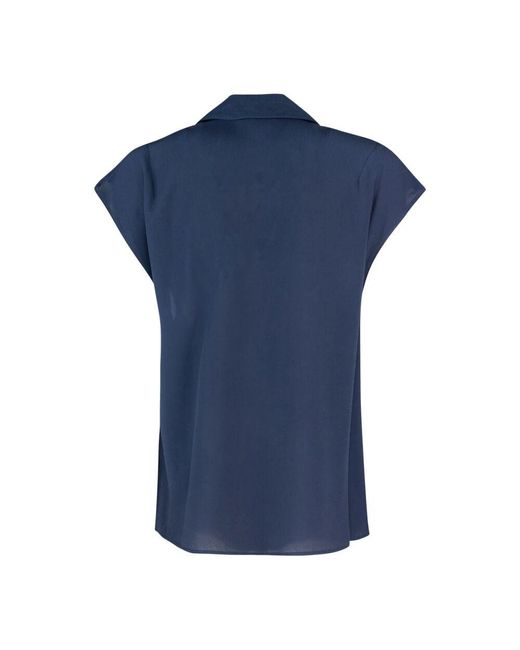 Patrizia Pepe Blue Blouses