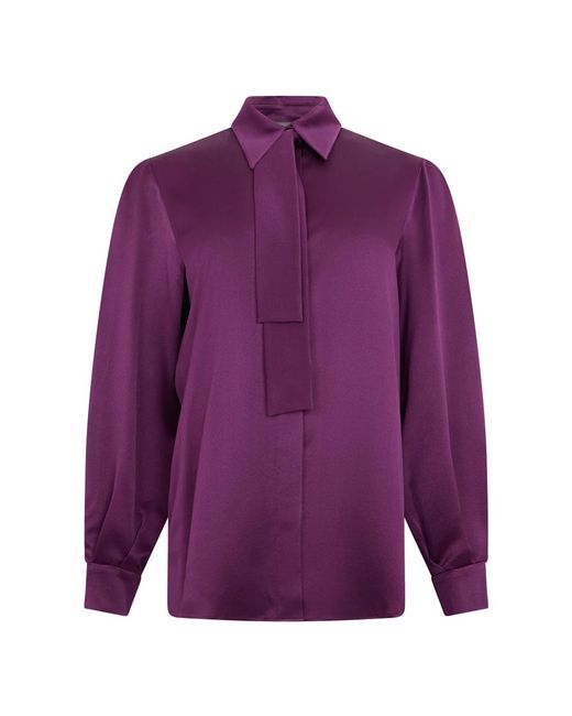 Alberta Ferretti Purple Shirts