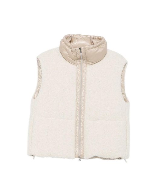 Vests Herno en coloris Natural