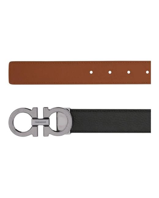 Belts di Ferragamo in Brown da Uomo