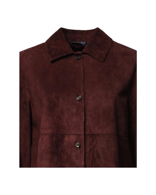 Max Mara Purple Light Jackets