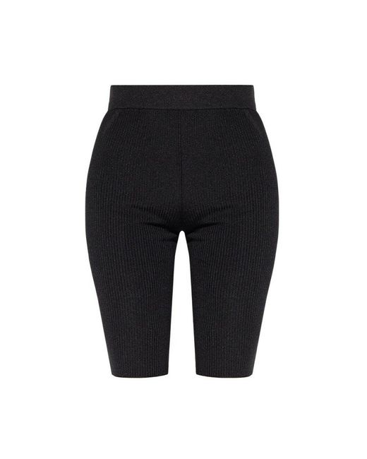 Jacquemus lucca Short Leggings in Black Womens Clothing Shorts Knee-length shorts and long shorts 