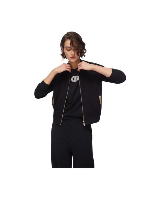 Liu Jo Black Zip-Throughs