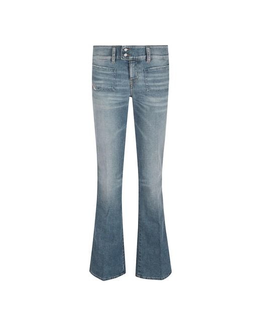 DIESEL Boot-Cut Jeans in het Blue