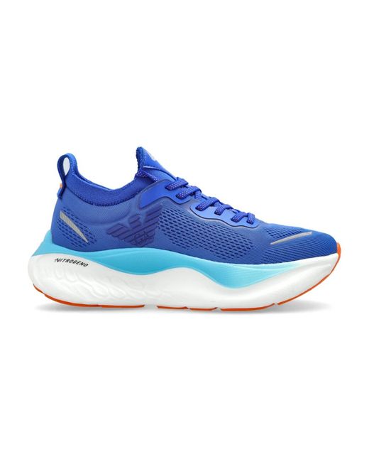 EA7 Schoenen ,Blauw ,Nitro Wave Sneakers in het Blue
