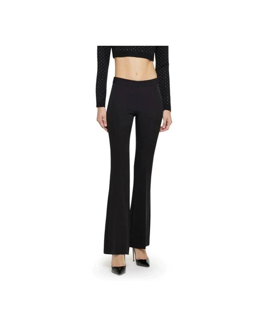 SIMONA CORSELLINI Black Wide Trousers