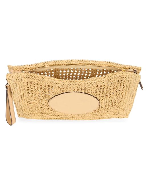 Tory Burch Metallic Clutches