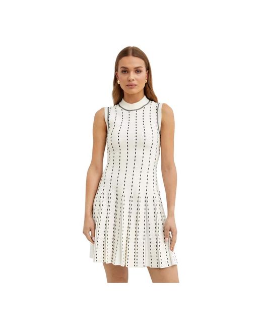 Jonathan Simkhai Kleedjes ,Wit ,Cosette Mini Jurk in het White