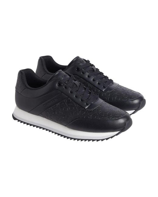 Sneakers di Calvin Klein in Black