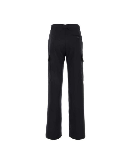 Stella McCartney Black Straight Trousers