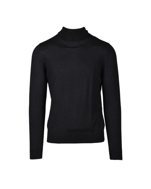 Wild Cashmere Black Turtlenecks for men