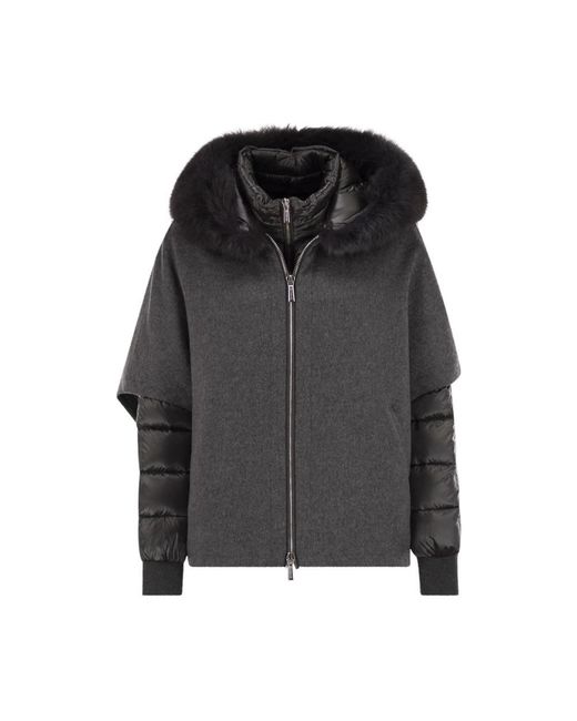 Winter Jackets Moorer en coloris Black
