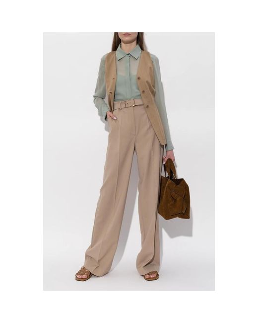 Max Mara Falla Vest in het Brown