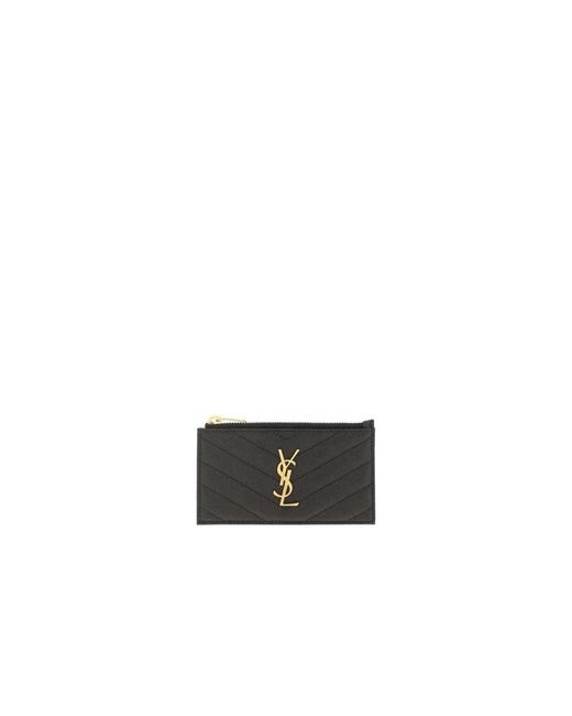 Saint Laurent Black Wallets & Cardholders