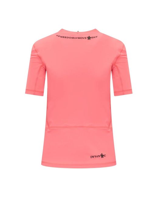 Moncler Pink T-Shirts