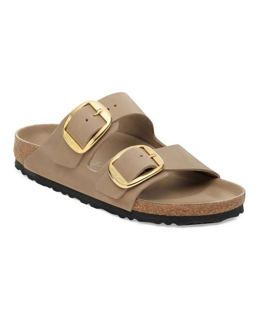 Birkenstock Brown Sliders