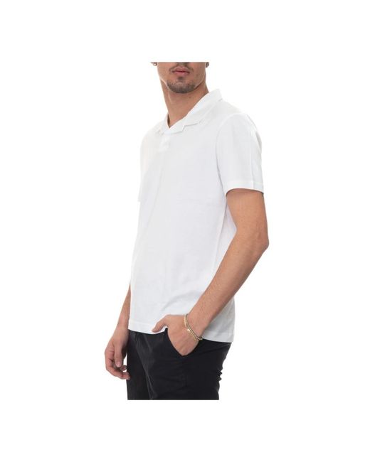 Fay White Polo Shirts for men
