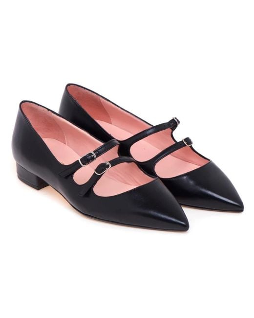 Anna F. Blue Pumps