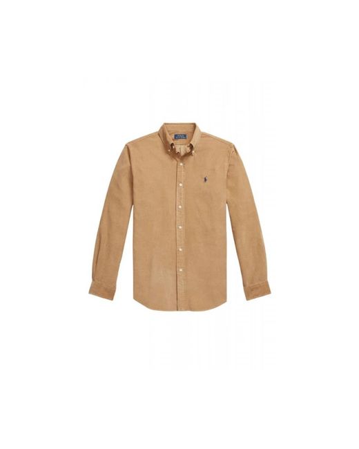 Ralph Lauren 21W Cordhemd in Natural für Herren