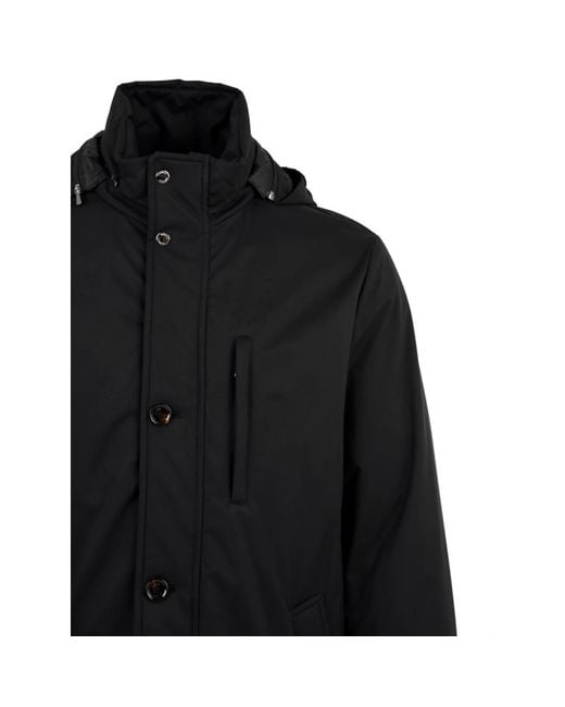 Winter Jackets Moorer pour homme en coloris Black