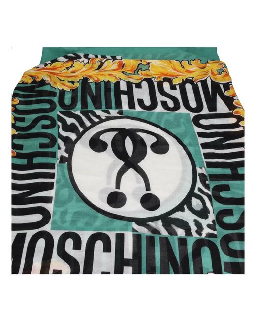 Moschino Yellow Schals multicolour