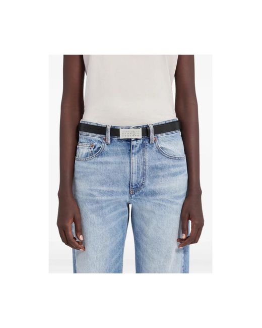 MM6 by Maison Margiela Gray Belts