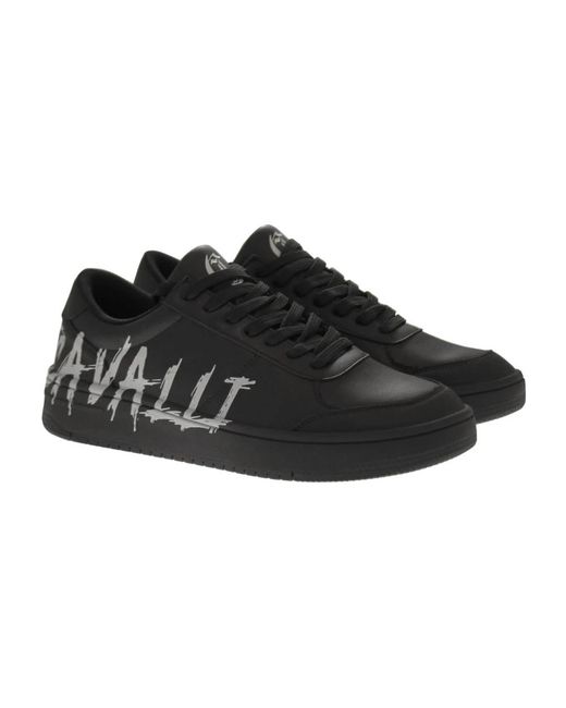 Just Cavalli Black Sneakers for men