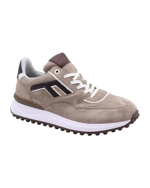 Floris Van Bommel Gray Sneakers for men
