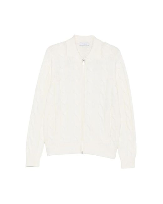 Cardigans di Gran Sasso in White da Uomo