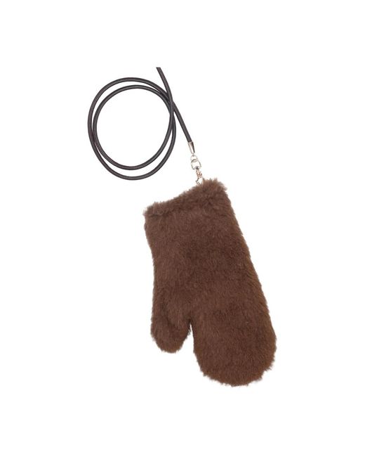 Max Mara Brown Gloves
