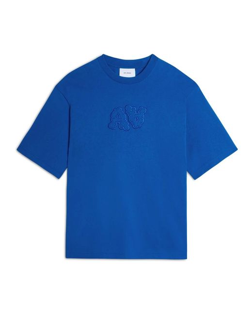 Axel Arigato T-Shirt mit Bubble-A-Signatur Trail in Blue für Herren